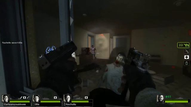 Lets Play Left 4 Dead 2: Dead Center (Hotel) CO-OP Part 1 смотреть онлайн