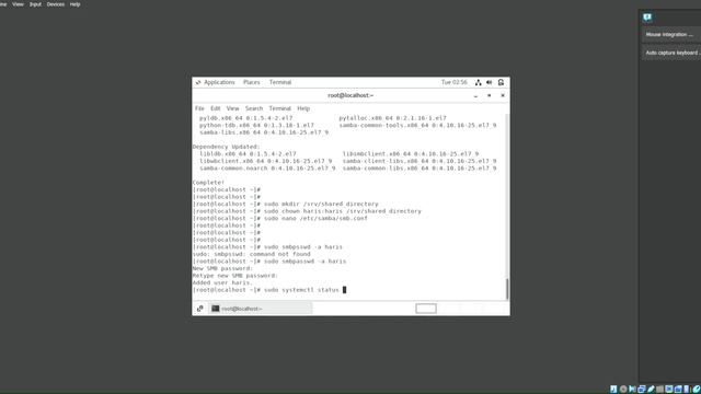 File Sharing Using Samba on CentOS смотреть онлайн
