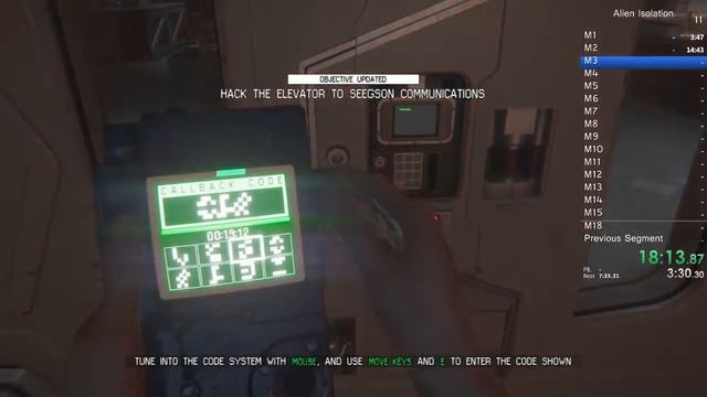 Alien Isolation Speedrun! смотреть онлайн