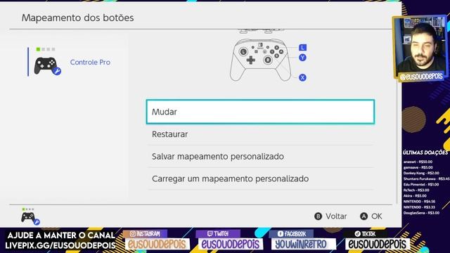MAPEAR M30 8BITDO DO JEITO CERTO NO MEGA DRIVE/GENESIS ONLINE DO NINTENDO SWITCH #nintendoswitch
