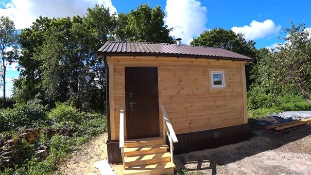 Баня 5х3 в хорошей комплектации смотреть онлайн