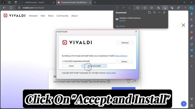 How To Install Vivaldi Browser On Windows 10/11||TECNOBYTZ смотреть онлайн