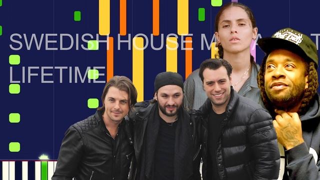 Swedish House Mafia Ft. Ty Dolla $ign & 070 Shake - LIFETIME (MIDI FILE REMAKE) - "in the style of" смотреть онлайн