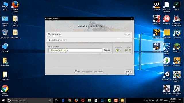 حصريا شرح : تحميل وتثبيت لعبة Clustertruck смотреть онлайн
