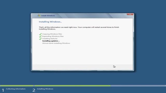 Installation de 3 bétas de Windows 8 смотреть онлайн