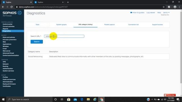 How to Find Web-Site URL Category Lookup in Sophos XG Firewall Training Tutorial |Complete Training смотреть онлайн