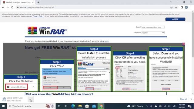 How to install WINRAR, HOW to compress any folder, Zip, RAR ... смотреть онлайн