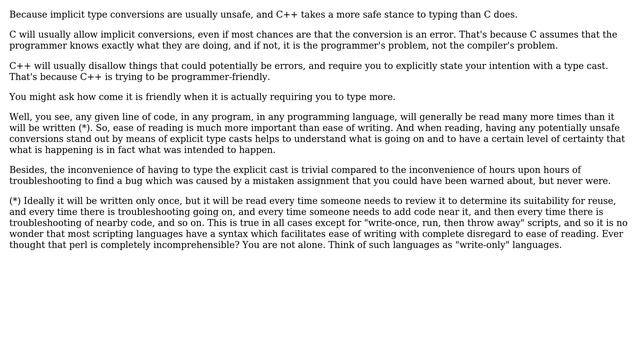 Software Engineering: Why aren't `void \*`'s implicitly cast in C++? (4 Solutions!!) смотреть онлайн