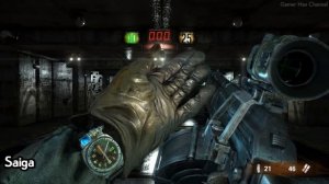 Metro Last Light Redux - All Weapons Showcase Reload, Idle Animations & Sounds