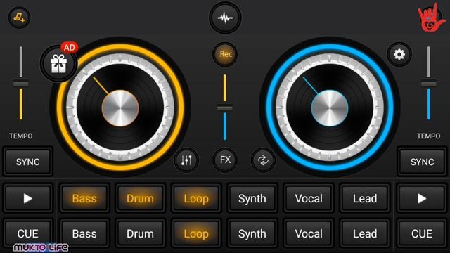 📲Mobile 3D DJ Mixer_power bi Android mobile Mixer | New dj editing apps | смотреть онлайн