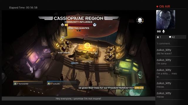 Helldivers Scrubing with my friend - 1 / 2 смотреть онлайн