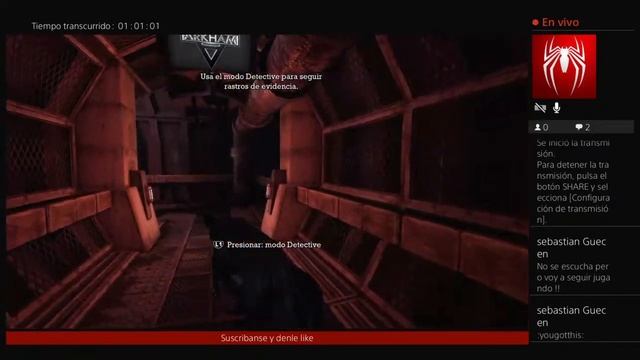 Jugando (en vivo) el modo historia de Batman arkham asylum en ps4 смотреть онлайн