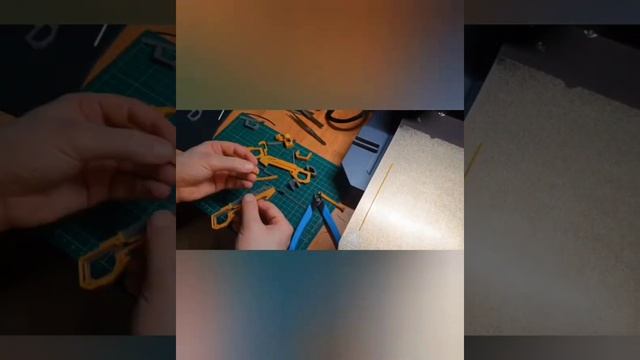 Арбалет, стреляющий ватными палочками на 3д принтере