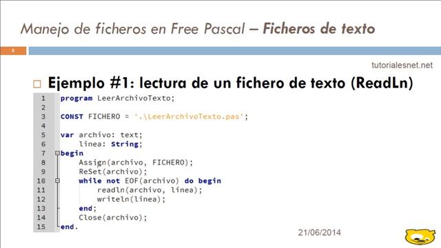 Manejo de Ficheros en Free Pascal #02: Ficheros de Texto | TutorialesNET смотреть онлайн