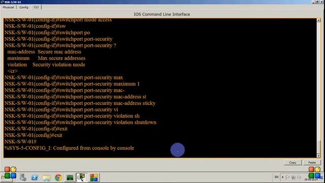 40} Lab Exericse-2 Switch Port security смотреть онлайн
