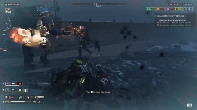Jumping a Rocket Devastator | Helldivers 2 смотреть онлайн