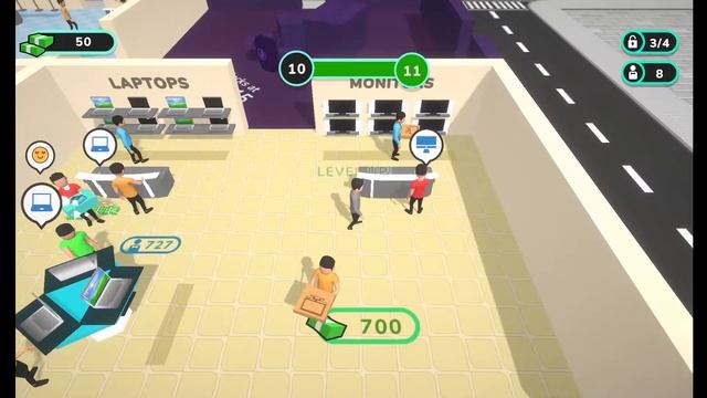 Electronic Store Tycoon - Gameplay Walkthrough [Android, iOS Game] смотреть онлайн