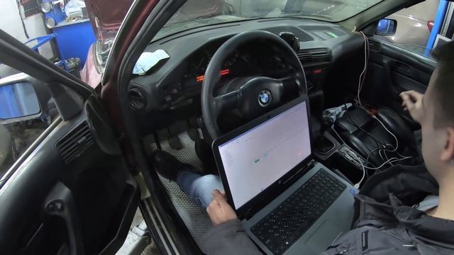 BMW E34 525 M50 на TOYOTA ДМРВ