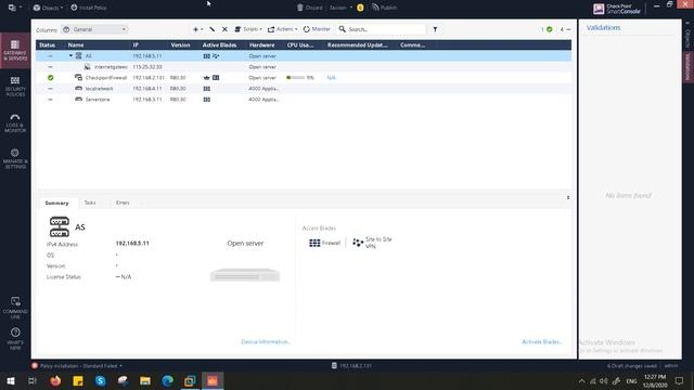 how to configure session time out in check point firewall R80 10 смотреть онлайн