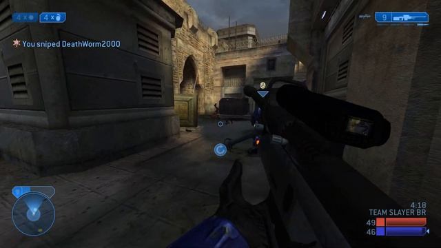 Halo 2 Old School Quick Scope смотреть онлайн