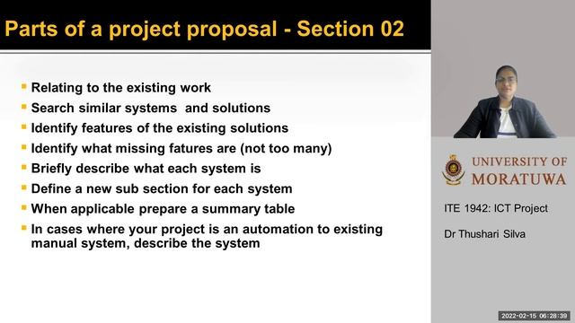 Week 03 - Proposal Writing смотреть онлайн