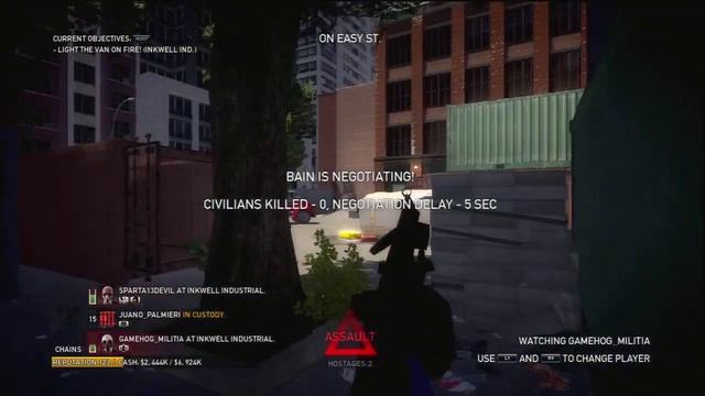payday the heist (PS3/119) смотреть онлайн