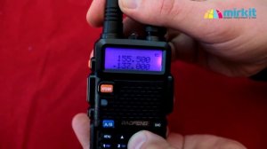 Рации это просто - Baofeng UV-5R урок 2_ обзор способов установки частоты, сопряжение раций