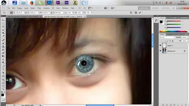 METHODproduction_Tutorial Photoshop CS5 Lensa Mata смотреть онлайн