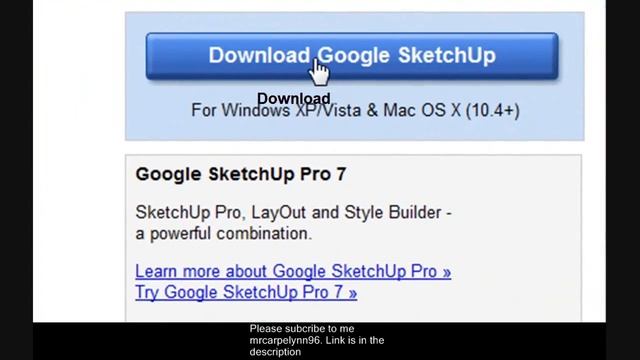 How To Download Google Sketchup смотреть онлайн