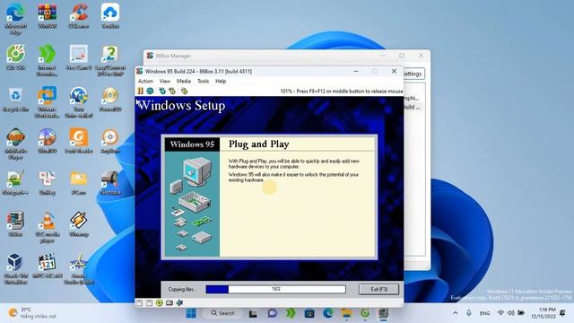 How To Install MS-DOS 6.22 & Windows 95 Build 224 & Microsoft Office 4.2 In 86Box Using 2022 24 Min
