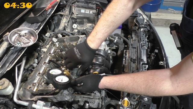 Toyota 2ZR-FE замена маслосъемных колпачков