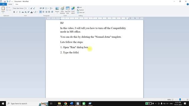 How to turn off the Compatibility mode permanently in MS Word? смотреть онлайн