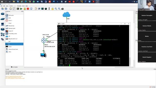 Redes de Datos con MIKROTIK - Clase 3 - Routing estático y RIP - 05.09.2022 смотреть онлайн