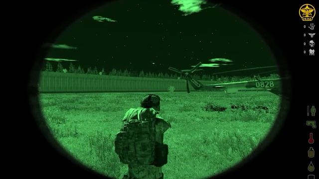 ArmA 2 Operation Arrowhead 0rigins douglas dc 3 полёт над сектором Б смотреть онлайн