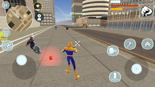 Super Örümcek Adam Oyunu - Spider Rope Hero City Battle #1 смотреть онлайн