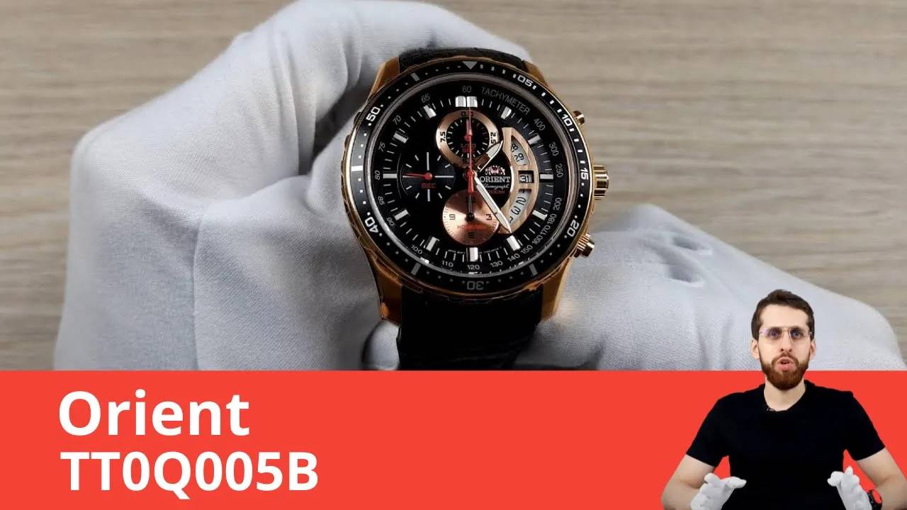 Точный японский хронограф / Orient TT0Q005B