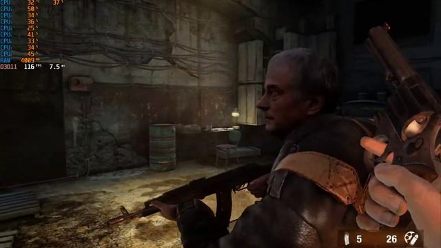 Metro 2033 Redux - Fx 8300 4,5GHz + Gtx 1060 3gb Oc Benchmark High settings Test смотреть онлайн
