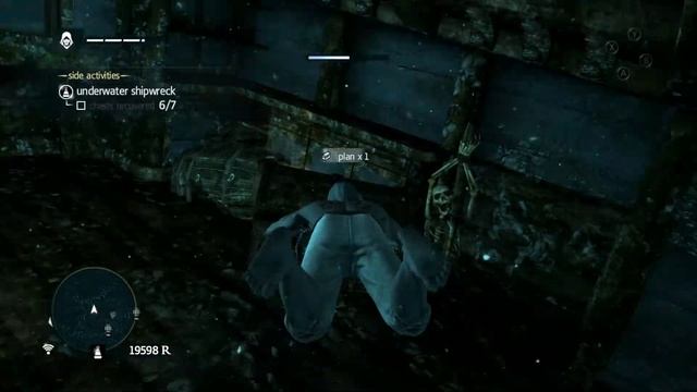 Assassin's Creed IV Black Flag - Underwater Gameplay смотреть онлайн