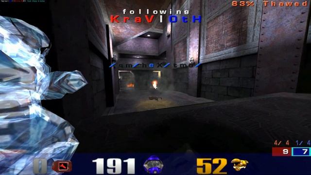 Quake 3 UFreeze: UFreeze TDM tmo vs OtH ospdm5 6-20-2004 смотреть онлайн