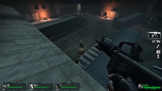 Left 4 Dead [No Mercy] Walkthrough No Commentary - Part 1 [No Subtitles] смотреть онлайн