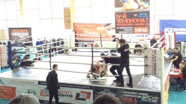 ММА. Последний поединок этого чемпионата / MMA. The last match of the championship