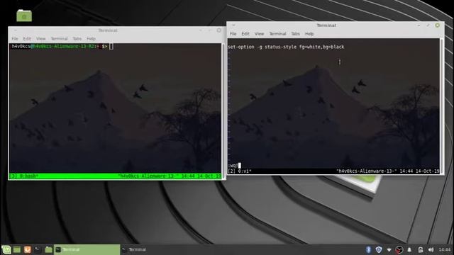 Linux Terminal Customization | Tmux Status Bar смотреть онлайн