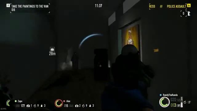 PayDay 2 stealing paintings смотреть онлайн