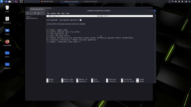 Temel Linux Eğitim Serisi #00110101 Kullanıcı Yönetimi, Passwd,Shadow inceleme смотреть онлайн