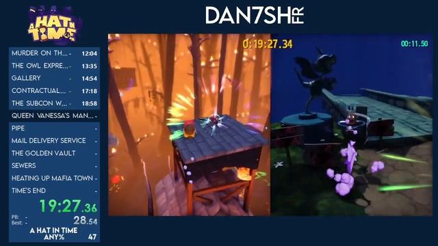 A Hat In Time Co-Op Any% Speedrun In 41:54.86 смотреть онлайн
