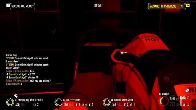 PayDay2 - Dancing hostages and cheater with nuclear bomb! [HD] смотреть онлайн