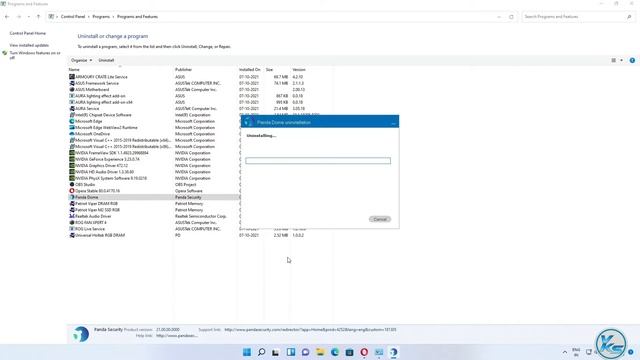 ✅ How To Uninstall Panda Free Antivirus On Windows 11 смотреть онлайн