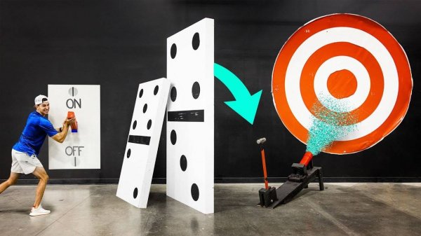 Самая протяженная в мире Машина Голдберга (Да, это так называется)!