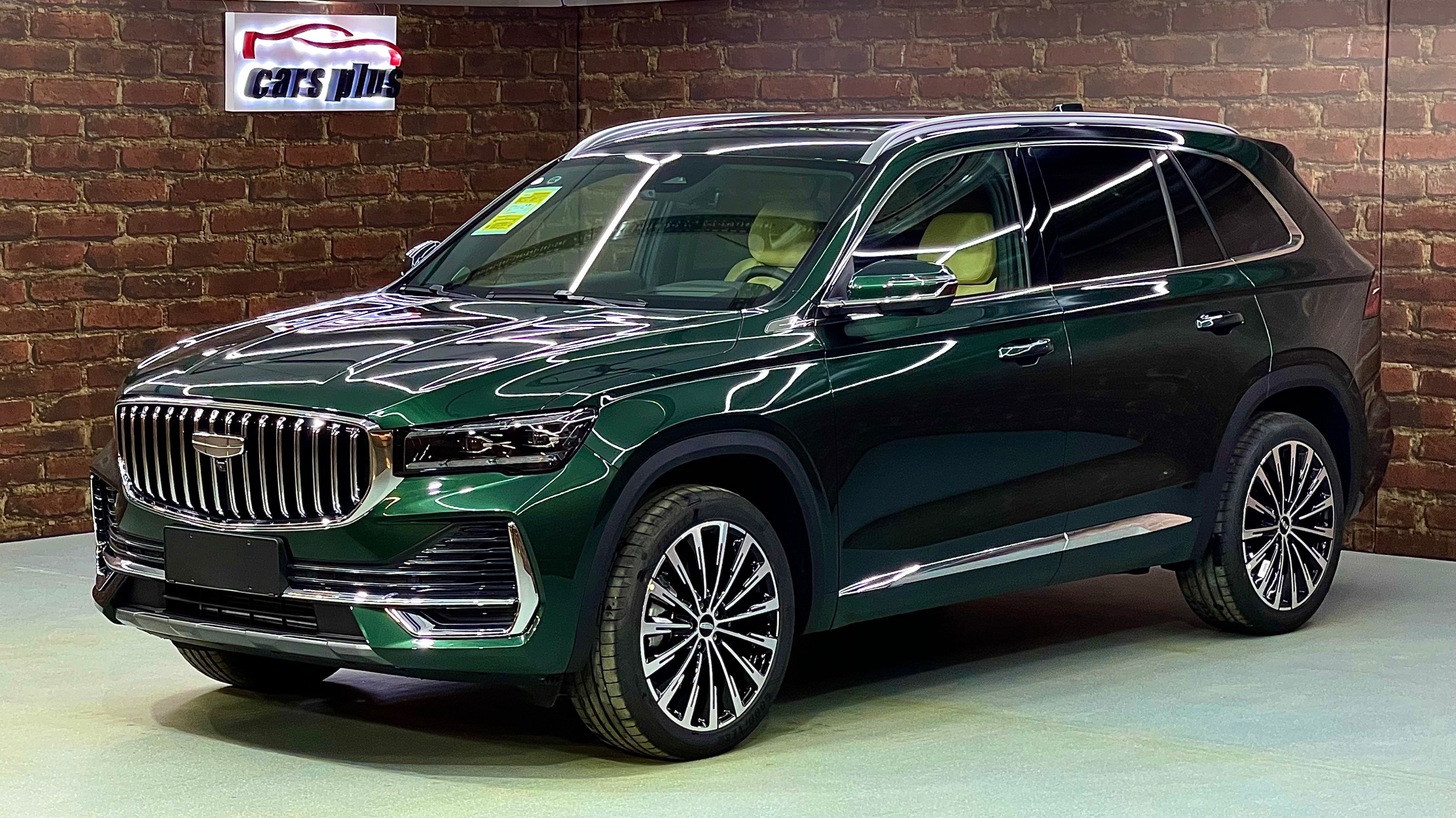 Geely Monjaro 2025 УЖЕ В НАЛИЧИИ в Москве!🔥🔥👇Купить Джили Монжаро зеленый рестайлинг 2025 Carsplus