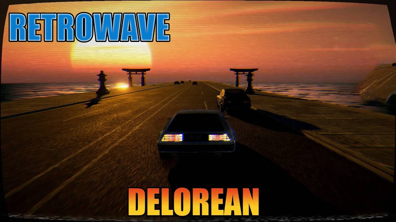 DeLorean Retrowave смотреть онлайн